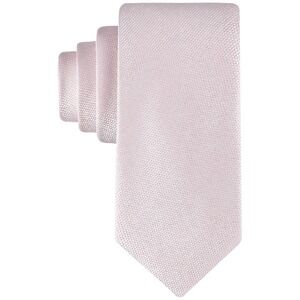 Calvin Klein Mens Tie Necktie Pink 60% Polyester 40% Silk NWT